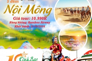 BẮC NINH/ HÀ NỘI - NỘI MÔNG - DU LÂM - THẢO NGUYÊN ORDOS - SA MẠC VỌNG ÂM